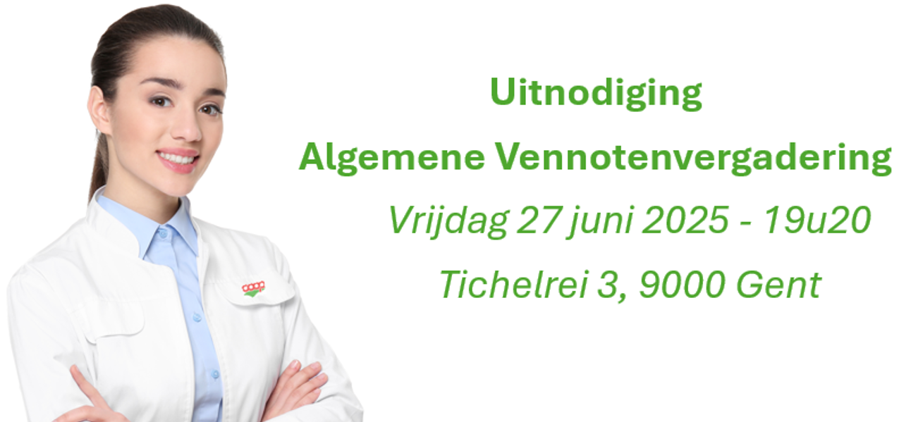 Oproeping Algemene Vennotenvergadering
